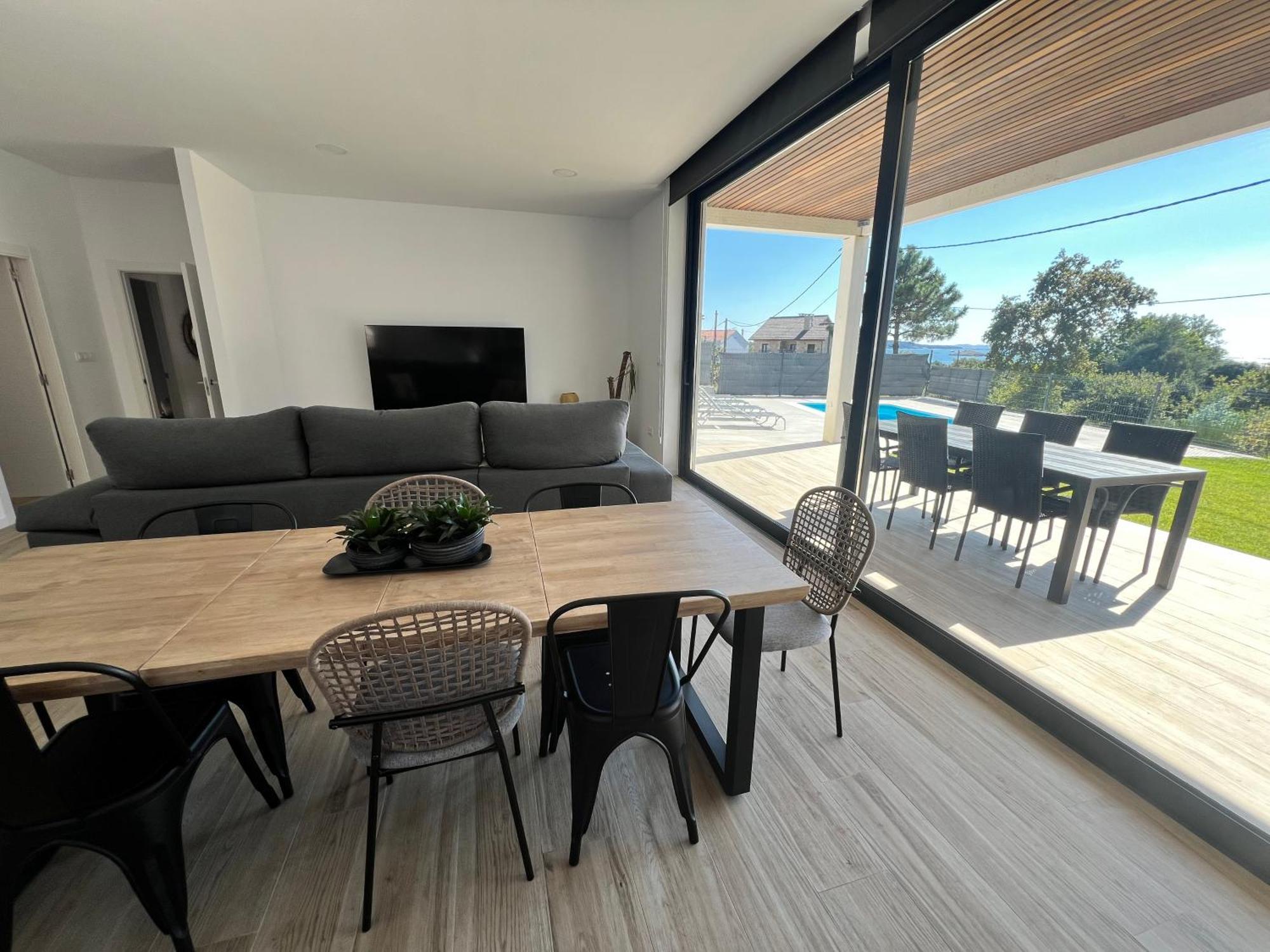 Casa Os Balcons Ria De Arousa บอยโร ภายนอก รูปภาพ